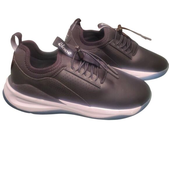 Clove Classic Night Shift Black/White Women's Bungee Athletic Shoe 7.5